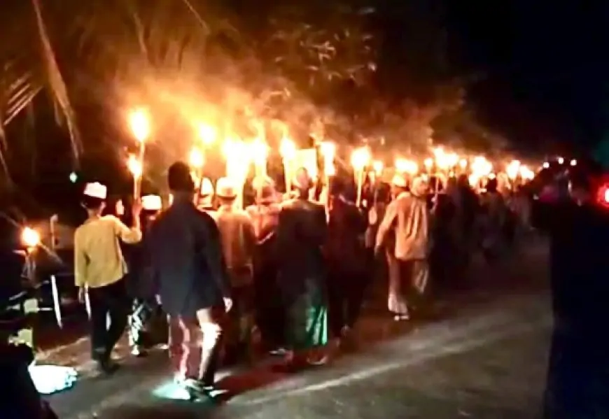 Semarak Pawai Obor dan Takbir Keliling Sambut Idul Fitri 1446 H