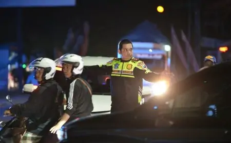 Kapolres Situbondo Turun Langsung Atur Arus Balik di Jalur Pantura, Antisipasi Kemacetan di Titik Padat