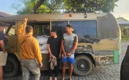 Polres Probolinggo Gagalkan Pengiriman Pupuk Bersubsidi Tanpa Izin