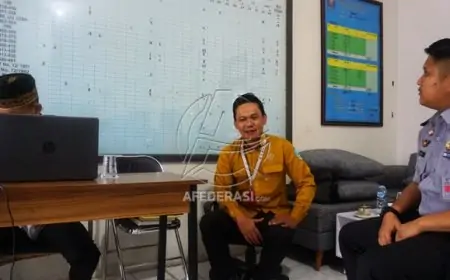 Meski Jadi Tahanan, Siswa SMKN 1 Rejotangan Ini Tetap Ikuti Ujian Akhir di Lapas Tulungagung