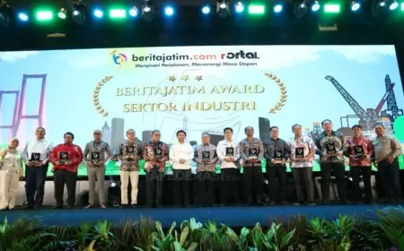 PT BSI Raih Penghargaan Bergengsi, Diakui Sebagai Penggerak Sumber Daya Lokal dan Penopang Ekonomi Mineral Jatim