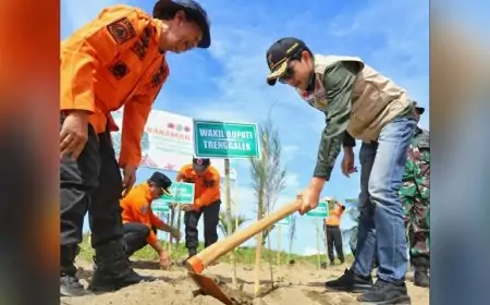 Wabup Trenggalek Buka Festival Gempi 2025, Tegaskan Pentingnya Kesiapsiagaan Tsunami