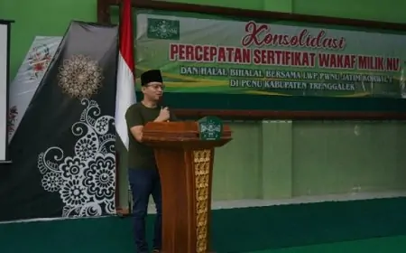 Bupati Trenggalek Dorong Percepatan Sertifikasi Wakaf NU: Momentum Berharga untuk Umat