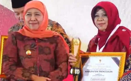 Trenggalek Raih Penghargaan Pembangunan Daerah Terbaik Kedua se-Jatim, Bioreeftek Cinta Jadi Sorotan