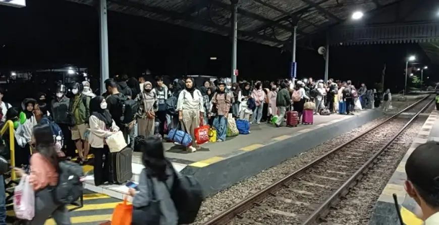 Posko Lebaran 2025 Berakhir, KAI Daop 7 Madiun : Lonjakan Penumpang Capai 8 Persen