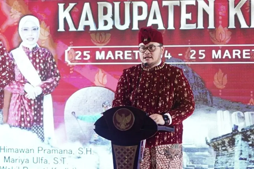 Salah Satu Doa Mas Dhito di HUT Kabupaten Kediri ke-1221 : Timnas Bisa Menang