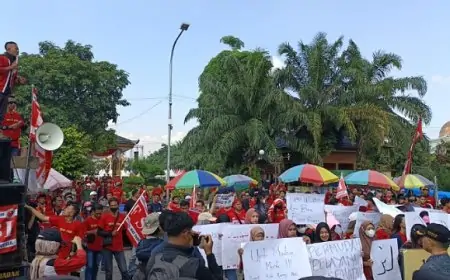 May Day di Madiun Berjalan Harmonis, Bupati Tampung Aspirasi Buruh