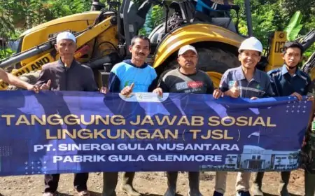 PG Glenmore Tak Hanya Produksi Gula, Tapi Juga Peduli Sesama Lewat Program TJSL