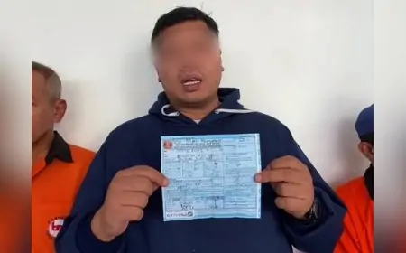 Aksi Ugal Ugalan Terobos Lampu Merah, Sopir Bus Bagong Ditilang dan Diskors Dua Pekan