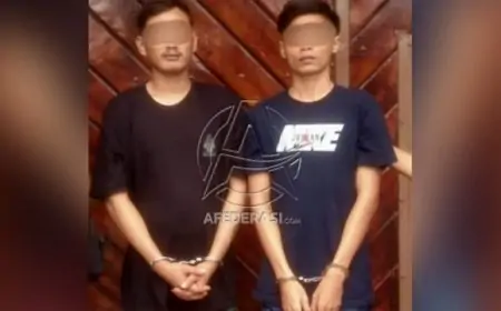 Satreskrim Polres Tulungagung Bekuk Dua Pelaku Pencurian Ruko, Emas hingga Rokok Disikat