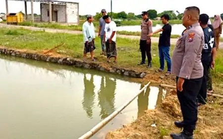 Dua Bocah di Gresik Tewas Tenggelam, Akibat Terpeleset dan Tercebur Saat Asyik Main