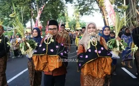 Tradisi Manten Tebu Warnai Awal Giling PG Modjopanggoong, Target Serap 381 Ribu Ton di Musim Giling 2025