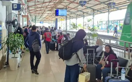 Lonjakan Penumpang Saat Libur Waisak, KAI Daop 7 Madiun Catat Lebih dari 8.800 Kedatangan
