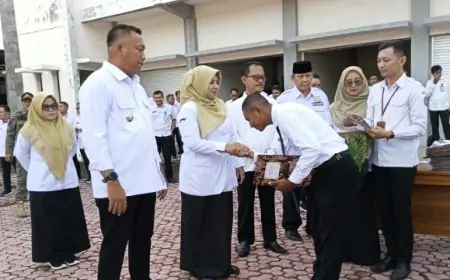 455 ASN Baru Resmi Diangkat, Bupati Situbondo Tegaskan Komitmen Kinerja dan Pelayanan Publik