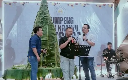 Festival Tumpeng Nasi Krawu KWG Kembali Digelar, Bagikan 1.000 Bungkus Krawu Gratis di Wagos Gresik