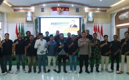 Babak Baru Dimulai, Pokja Jurnalis Kraksaan Resmi Miliki Nahkoda Baru