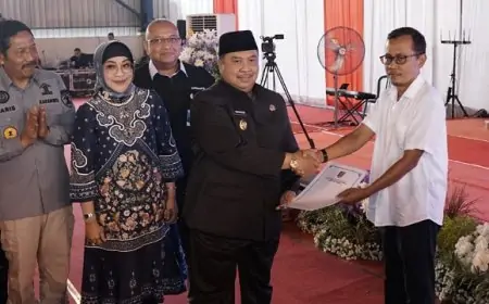 Pelantikan 2.488 Pengurus dan Pengawas Koperasi Desa Merah Putih DIlantik