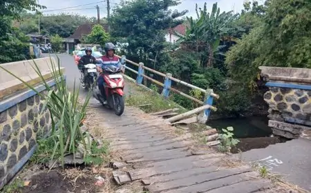 Anggaran Jembatan Klumutan Dikoreksi Rp1,6 Miliar, Proyek Mulai Dikerjakan Akhir Mei