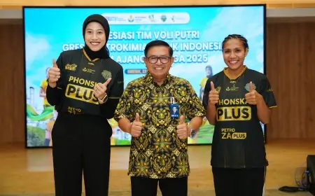 Sabet Juara 3 Proliga, Petrokimia Gresik Beri Tim Voli Gresik Petrokimia Bonus Rp 150 Juta