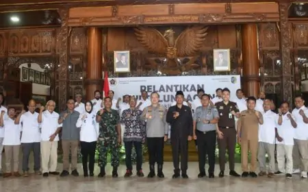 PWI Tulungagung Periode 2025 - 2028 Resmi Dilantik, Literasi dan Kewirausahaan Jadi Agenda Prioritas