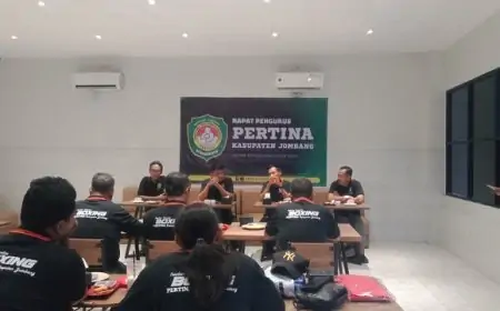 Cabor Pertina Jombang Targetkan 2 Medali Emas di Ajang Porprov Jatim