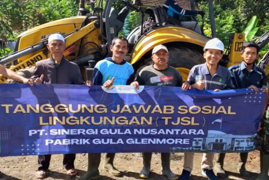 PG Glenmore Tak Hanya Produksi Gula, Tapi Juga Peduli Sesama Lewat Program TJSL