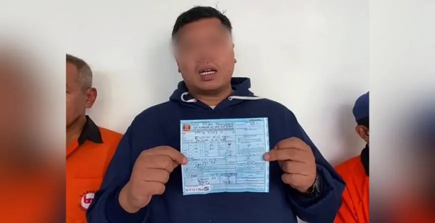 Aksi Ugal Ugalan Terobos Lampu Merah, Sopir Bus Bagong Ditilang dan Diskors Dua Pekan