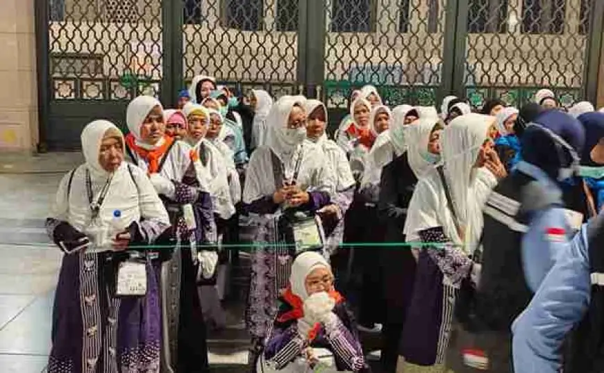 Khidmat dan Penuh Makna, Jemaah Haji Jombang Kloter 18 Jalani Hari-Hari Pertama di Madinah