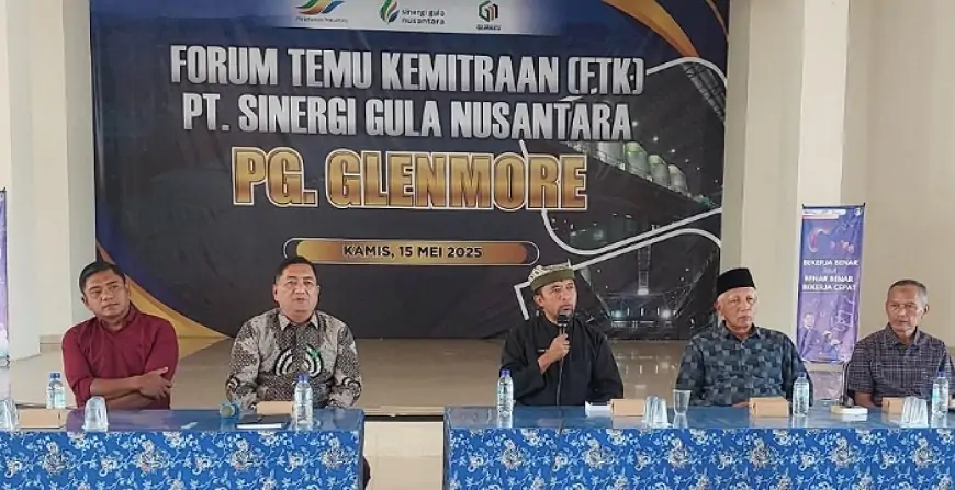 Dispertan Banyuwangi dan PG Glenmore Perkuat Kemitraan Hadapi Musim Giling 2025