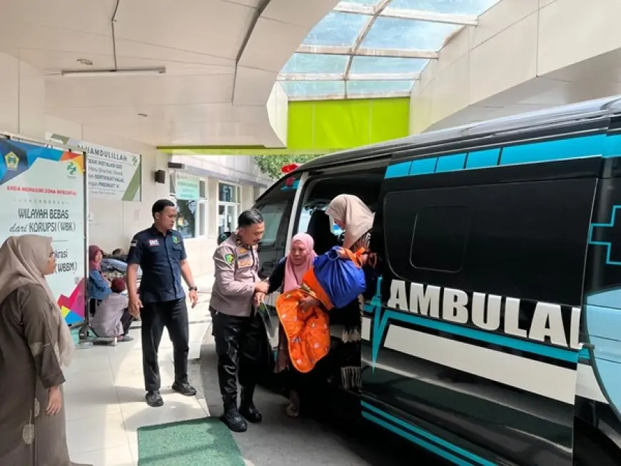 Aksi Empati Tim Kesehatan Polres Gresik Disambut Tangis Haru Keluarga Bayi Mahesa Terselamatkan