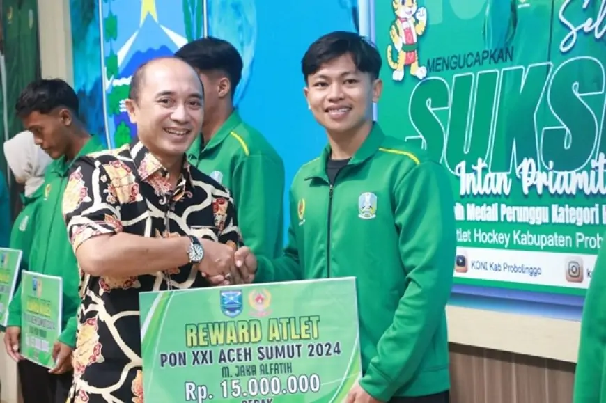 Pemkab Probolinggo Guyur Bonus Atlet PON, Ratusan Juta Digelontorkan untuk Pengharum Daerah