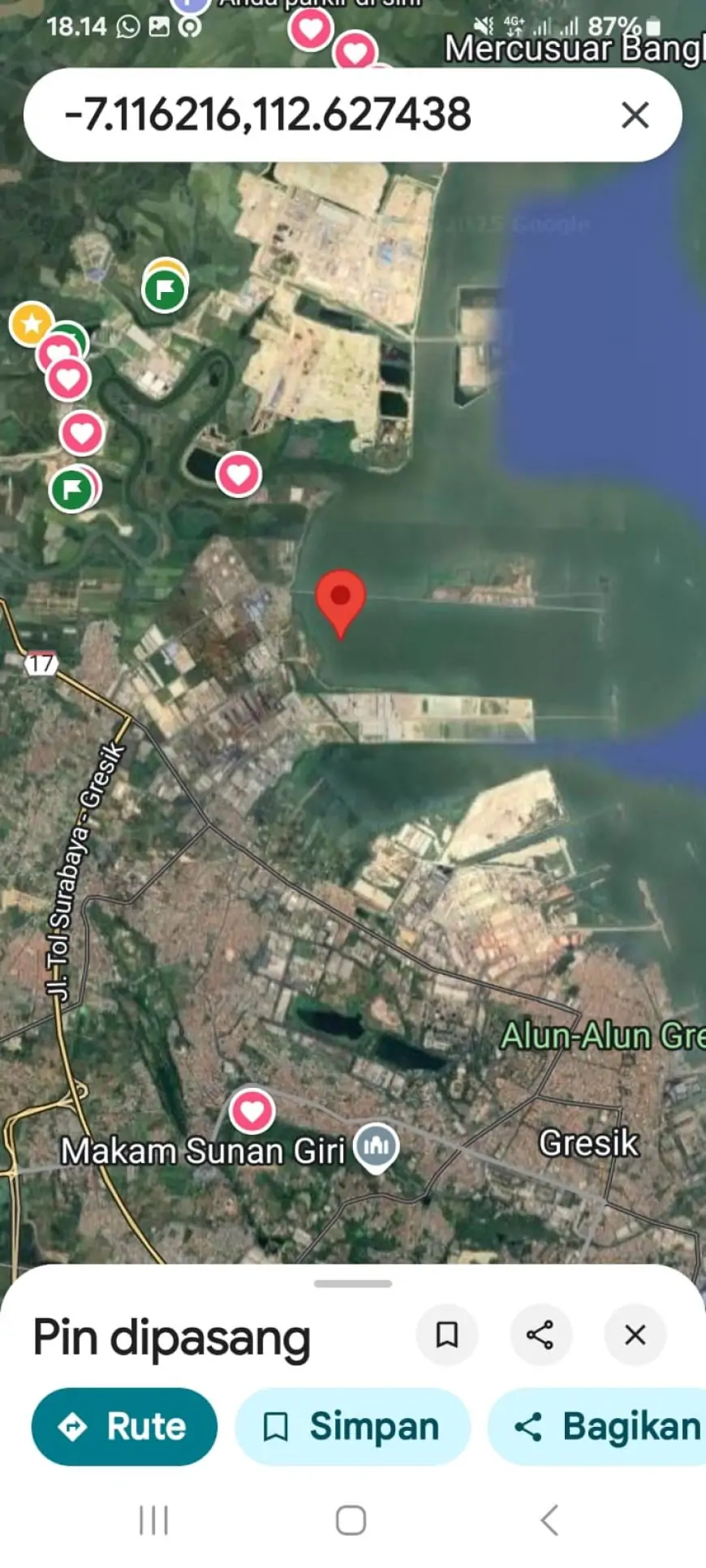 Perseteruan Dua Perusahan Maspion dan PT KIAS Berebut Lahan Reklamasi Laut di Pesisir Gresik