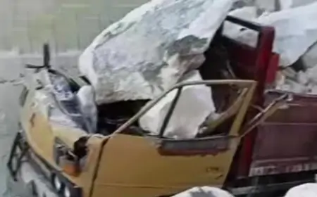 Pekerja Tambang Tewas Tertimbun Bongkahan Batu Longsor di Gunung Kapur Gresik