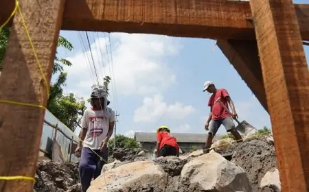Pembangunan Pasar Ngadiluwih Dimulai, Mas Dhito Usung Konsep Tradisional, Modern dan Berbudaya