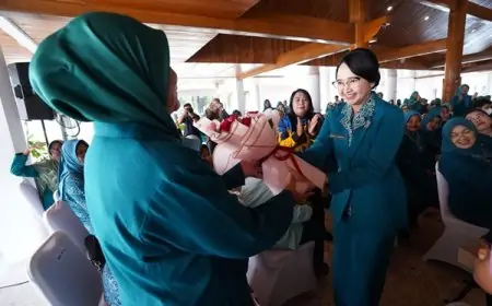 Mbak Cicha Apresiasi Kader PKK yang Telah Mengabdi Puluhan Tahun