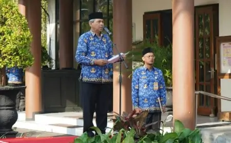 Peringatan Hari Lahirnya Pancasila, Sekda Trenggalek : Pancasila Bukan Sekadar Teks, Tapi Jiwa Bangsa