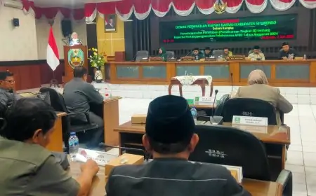 DPRD Situbondo Sahkan Raperda Pertanggungjawaban APBD 2024, Fraksi Soroti Proyeksi Pendapatan yang Jauh dari Realisasi