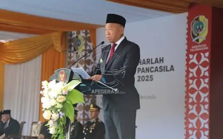 Peringati Hari Lahir Pancasila, Bupati Tulungagung Tekankan Nilai Persatuan dan Toleransi