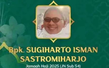 Innalillahi, Mantan Jurnalis Ngawi Tutup Usia di Arafah Saat Berhaji