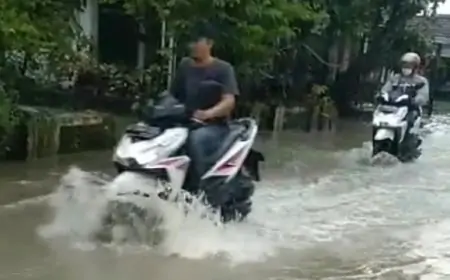 Banjir Melanda Jombang Akibat Hujan Deras, 13 Titik Terdampak