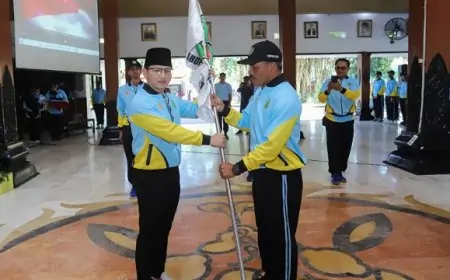 Trenggalek Kirim 154 Atlet ke Porprov IX Jatim, Bupati Arifin : Mereka Duta Daerah yang Hebat