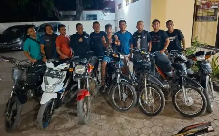 Resmob Polres Situbondo Gulung Pelaku Curanmor, 6 TKP dan Barang Bukti Puluhan Juta Terungkap