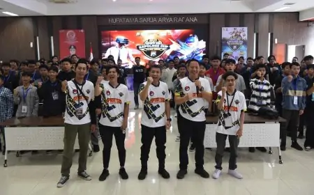 Cara Cerdas Jauhi Narkoba, Polres Gresik Gelar Turnamen Esport Kalangan Remaja