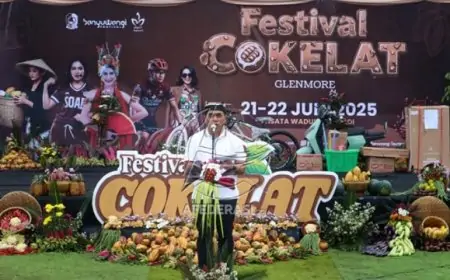 Festival Cokelat 2025, Wujud Konsistensi Banyuwangi Jaga Mutu Kakao Kelas Dunia