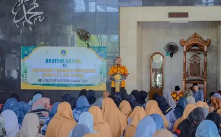 1.100 Hafiz dan Hafizah Se-Kabupaten Gresik Menerima Insentif dari Pemkab Gresik
