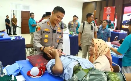 Suasana Haru dan Bahagia warnai Khitanan Massal HUT Bhayangkara ke 79