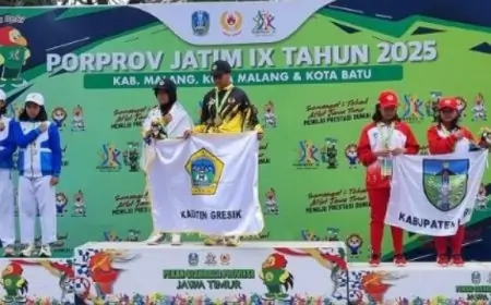 Atlet Gresik Digdaya, Sabet 3 Emas, 3 Perunggu, Mendominasi Cabor Baru Triathlon