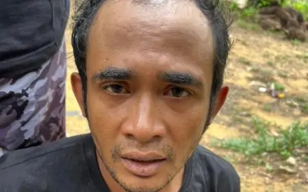 Setahun DPO, Otak Pembunuhan Sadis Agen BRI Link di Gresik diringkus Macan Giri di Hutan Sawit Kalimantan