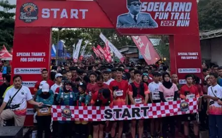 Sukses Gelar Soekarno Fun Trail Run 2025, Tulungagung Didorong Jadi Destinasi Sport Tourism Jatim