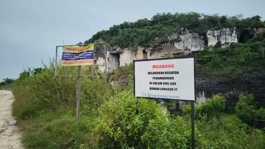 Pekerja Tambang Tewas Tertimbun Bongkahan Batu Longsor di Gunung Kapur Gresik
